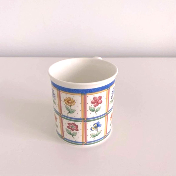 Vintage Villeroy & Boch anno 1748 Germany Julie Pattern Mug Set of 2 - Picture 6 of 8